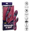 CALEXOTICS - MENAGE A MOI VIBRATEUR DOUBLE BAGUETTE