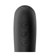 SATISFYER - VIBRATEUR DUAL KISS AIR PULSE NOIR
