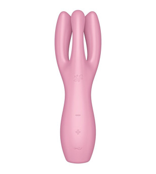 SATISFYER - VIBRATEUR THREESOME 3 MENTHE