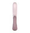 SATISFYER - APPLICATION HEAT WAVE VIBRATEUR BLANC