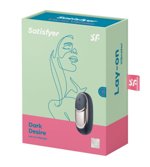 SATISFYER - VIBRATEUR  POSER DARK DESIRE