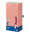 SATISFYER - VIBRATEUR POUR POINT G  THRILL CHAUFFANT