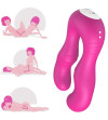 ARMONY - VIBRATEUR SERAPH DOUBLE TÉLÉCOMMANDE FUCHSIA