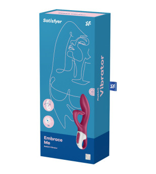 SATISFYER - VIBRATEUR POINT G EMBRACE ME TURQUOISE