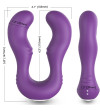 ARMONY - VIBRATEUR SERAPH DOUBLE TÉLÉCOMMANDE VIOLET