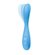 SATISFYER - APPLICATION MULTI VIBRATEUR G-SPOT FLEX 4+ BLEU