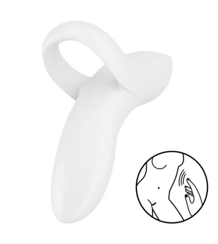 SATISFYER - VIBRATEUR  DOIGTS BOLD LOVER ROSE