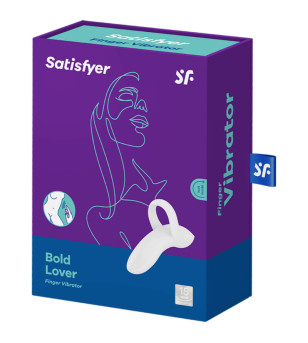 SATISFYER - VIBRATEUR  DOIGTS BOLD LOVER ROSE