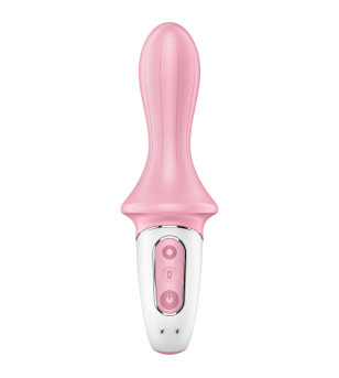 SATISFYER - AIR PUMP BOOTY 5+ VIBRATEUR ANAL GONFLABLE ROSE