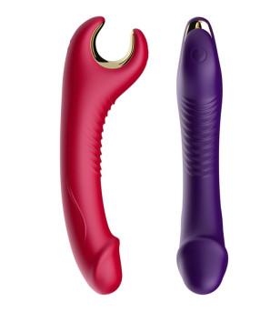 ARMONY - VIBRATEUR  ROTATEUR PRINCE DILDO ROUGE