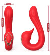 ARMONY - VIBRATEUR DELFIN MULTIPOSITION  EFFET CHALEUR ROUGE