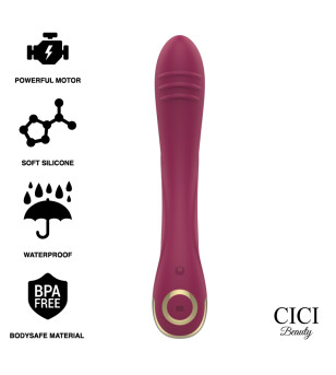 CICI BEAUTY - VIBRATEUR POINT G EN SILICONE PREMIUM