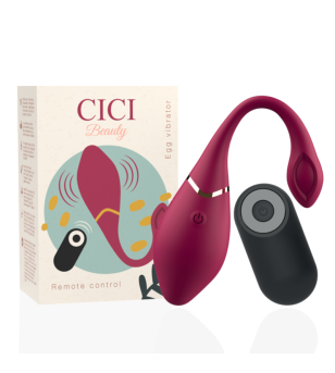 CICI BEAUTY - PREMIUM SILICONE EGG VIBRATEUR TÉLÉCOMMANDE