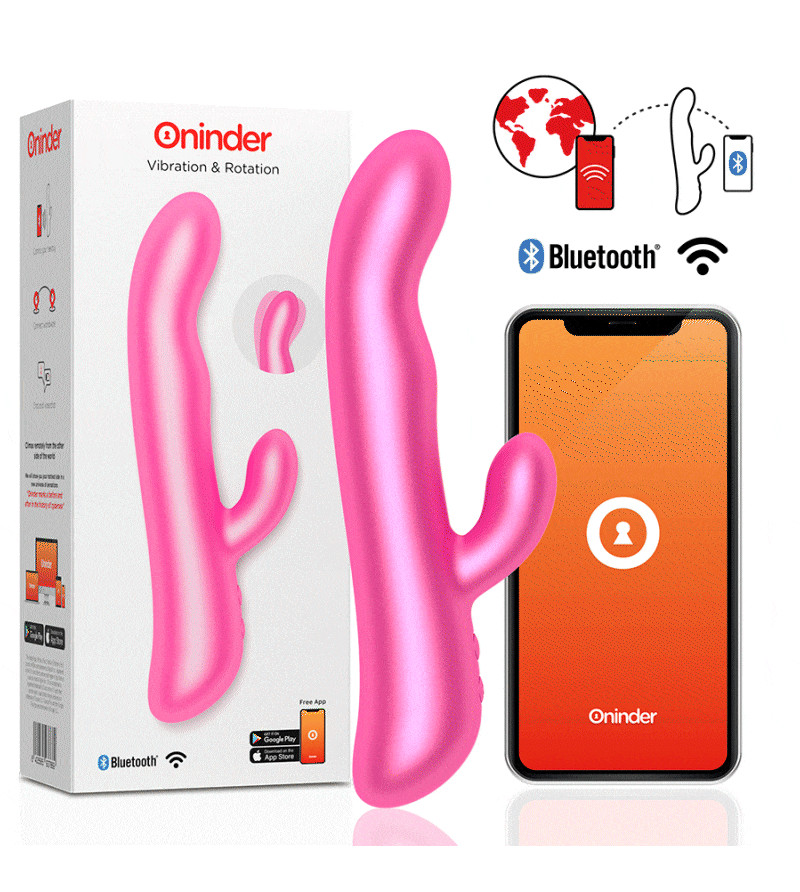 ONINDER - OSLO VIBRATION ET ROTATION NOIR - APPLICATION GRATUITE