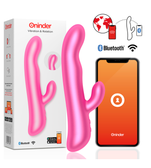 ONINDER - OSLO VIBRATION ET ROTATION NOIR - APPLICATION GRATUITE