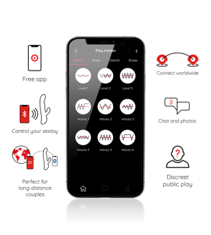 ONINDER - OSLO VIBRATION ET ROTATION NOIR - APPLICATION GRATUITE