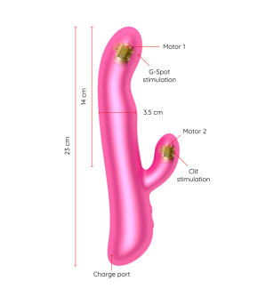 ONINDER - OSLO VIBRATION ET ROTATION NOIR - APPLICATION GRATUITE