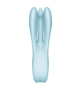 SATISFYER - VIBRATEUR THREESOME 1 ROSE