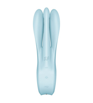 SATISFYER - VIBRATEUR THREESOME 1 ROSE