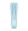 SATISFYER - VIBRATEUR THREESOME 1 ROSE