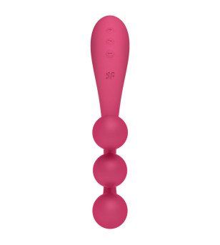 SATISFYER - VIBRATEUR MULTI TRI BALL 1 ROUGE