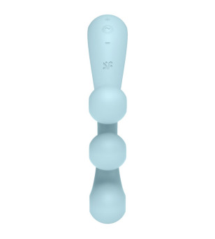 SATISFYER - VIBRATEUR MULTI TRI BALL 2 BLEU