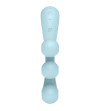 SATISFYER - VIBRATEUR MULTI TRI BALL 2 BLEU