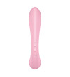 SATISFYER - VIBRATION HYBRIDE TRIPLE OH BLEU