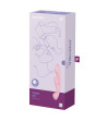 SATISFYER - VIBRATION HYBRIDE TRIPLE OH BLEU