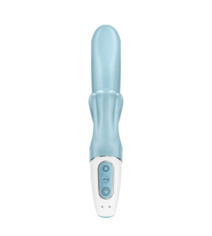 SATISFYER - LOVE ME RABBIT VIBRATION BLEU