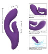 CALEXOTICS - STELLA DUAL PLEASER VIOLET