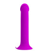 PRETTY LOVE - VIBRATEUR MURRAY ET STIMULATEUR DE POINT G VIOLET