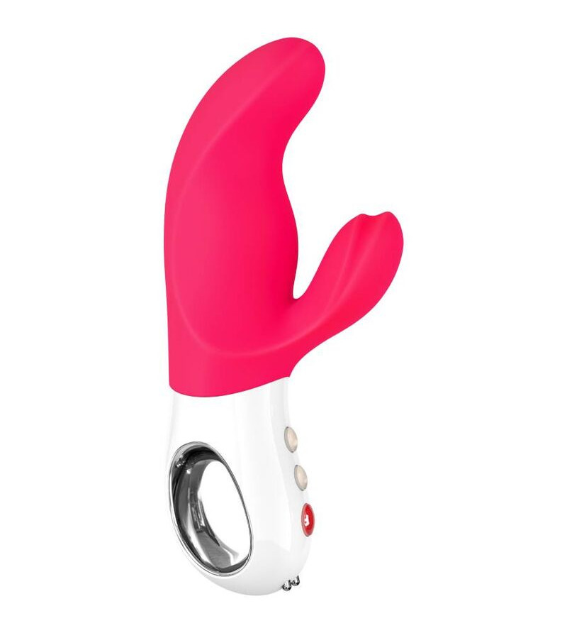 FUN FACTORY - MISS BI DUAL VIBRATEUR ROSE BLANC