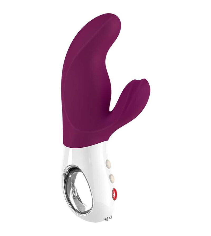 FUN FACTORY - MISS BI DUAL VIBRATEUR RAISIN BLANC