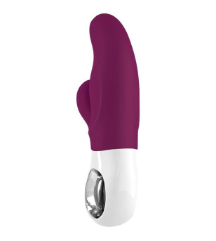 FUN FACTORY - MISS BI DUAL VIBRATEUR RAISIN BLANC