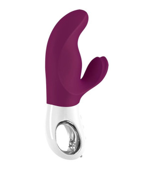 FUN FACTORY - MISS BI DUAL VIBRATEUR RAISIN BLANC