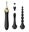 ZALO - BESS 2 CLITORAL MASSAGER BLACK