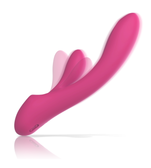 INTENSE - VIBRATEUR LUIGI RABBIT SILICONE LIQUIDE ROSE