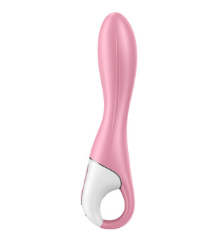 SATISFYER - VIBRATEUR POMPE A AIR 2 ROSE