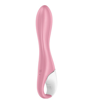 SATISFYER - VIBRATEUR POMPE A AIR 2 ROSE