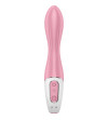 SATISFYER - VIBRATEUR POMPE A AIR 2 ROSE