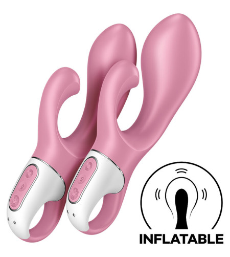 SATISFYER - POMPE  AIR BUNNY 2 ROSE