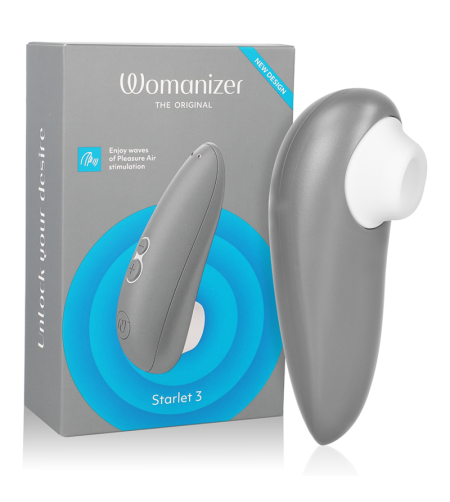 WOMANIZER - STIMULATEUR CLITORAL STARLET 3 GRIS