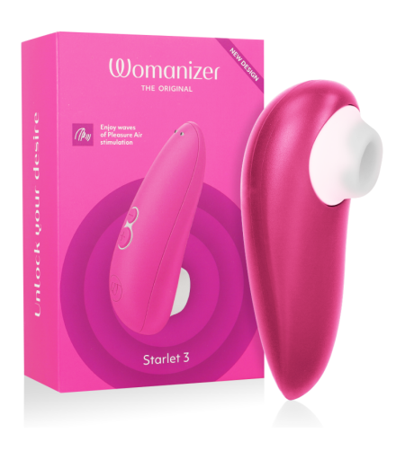 WOMANIZER - STIMULATEUR CLITORAL STARLET 3 ROSE