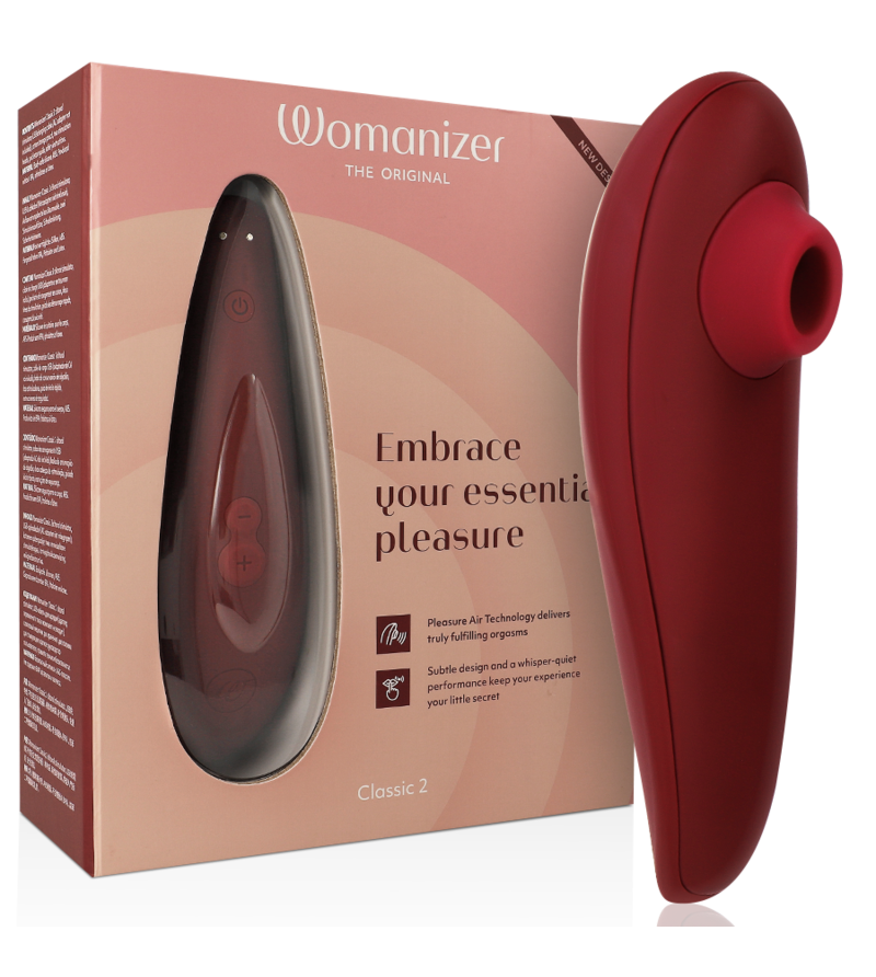 WOMANIZER - STIMULATEUR CLITORAL CLASSIC 2 BORDEAUX