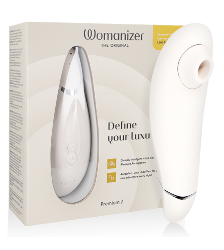 WOMANIZER - STIMULATEUR CLITORAL PREMIUM 2 GRIS CHAUD