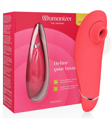 WOMANIZER - STIMULATEUR CLITORAL PREMIUM 2 FRAMBOISE