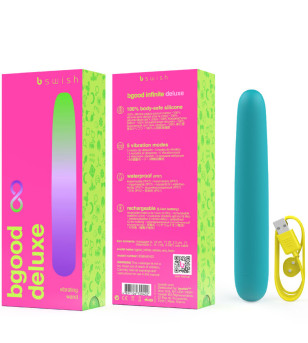 B SWISH - VIBRATEUR RECHARGEABLE B SWISH - BGOOD INFINITE DELUXE SILICONE BLEU