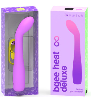 B SWISH - VIBRATEUR RECHARGEABLE BGEE HEAT INFINITE DELUXE LAVANDE SILICONE