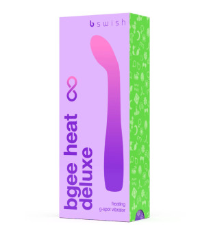 B SWISH - VIBRATEUR RECHARGEABLE BGEE HEAT INFINITE DELUXE LAVANDE SILICONE